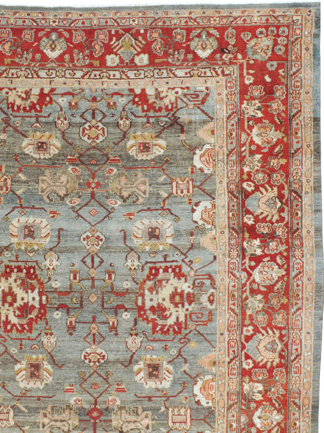 Antique Persian Bibikabad Carpet, No.21085 - Galerie Shabab