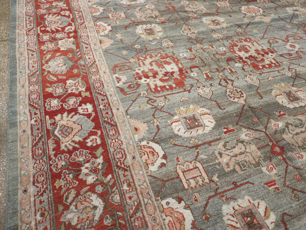 Antique Persian Bibikabad Carpet, No.21085 - Galerie Shabab