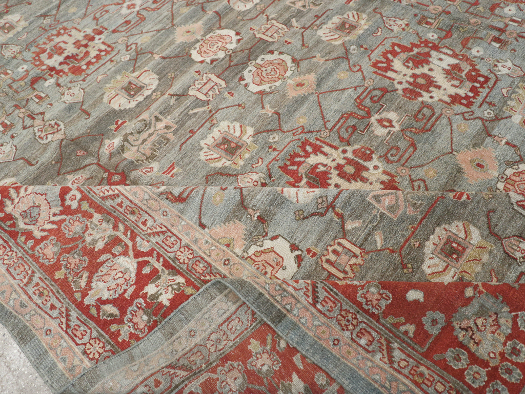 Antique Persian Bibikabad Carpet, No.21085 - Galerie Shabab