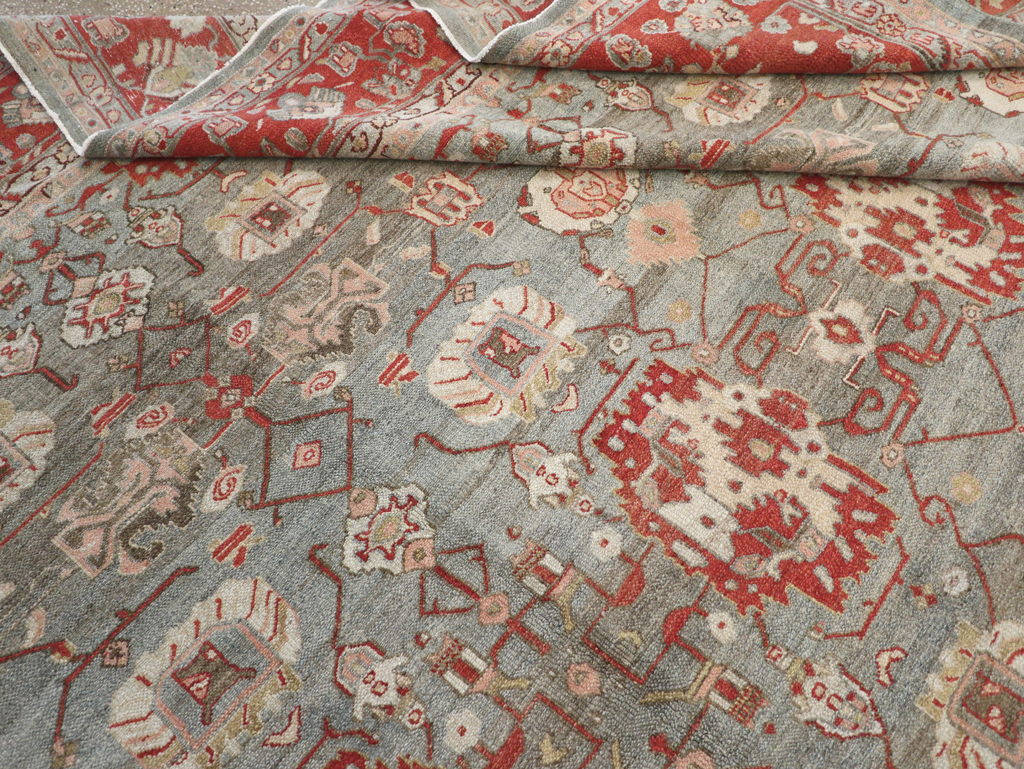 Antique Persian Bibikabad Carpet, No.21085 - Galerie Shabab