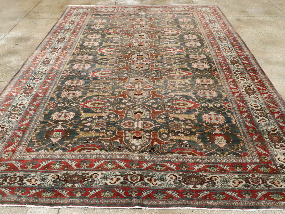 Antique Persian Bidjar Carpet, No.21094 - Galerie Shabab