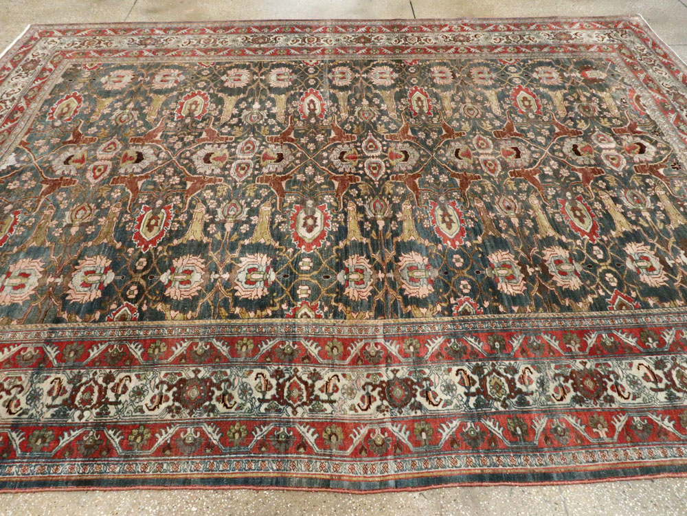 Antique Persian Bidjar Carpet, No.21094 - Galerie Shabab