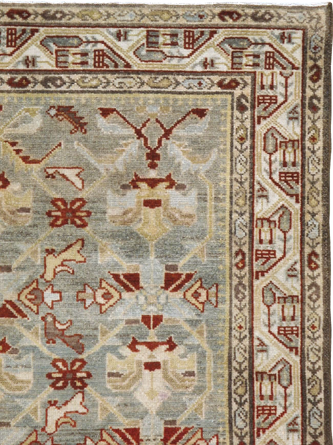 Vintage Persian Malayer Rug, No.21107 - Galerie Shabab