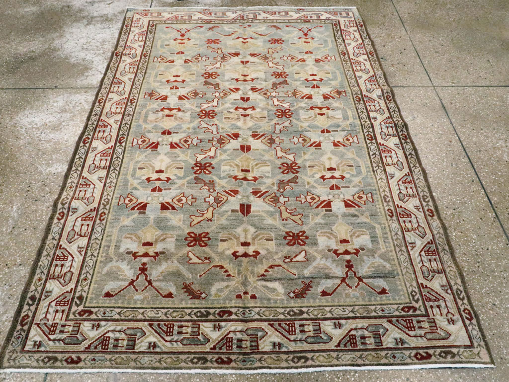 Vintage Persian Malayer Rug, No.21107 - Galerie Shabab