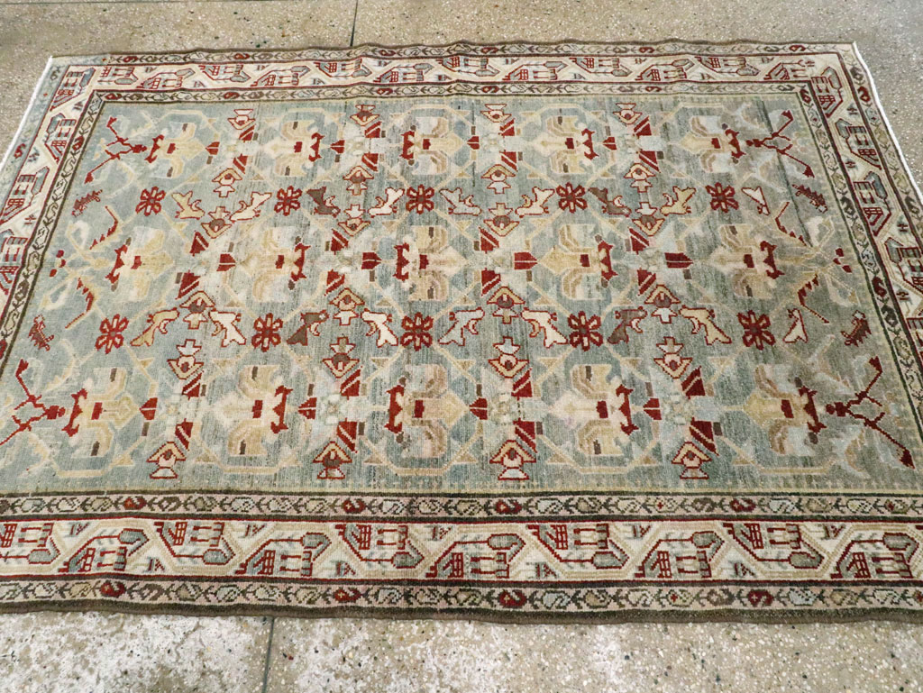 Vintage Persian Malayer Rug, No.21107 - Galerie Shabab