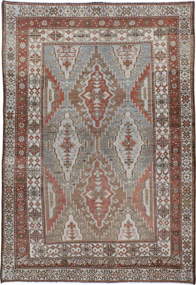 Vintage Persian Malayer Rug (Pair: 1 of 2), No.21114 - Galerie Shabab