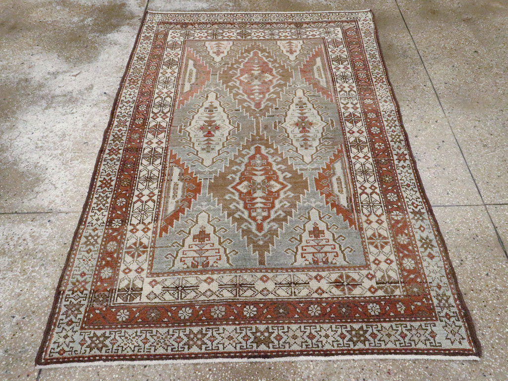 Vintage Persian Malayer Rug (Pair: 1 of 2), No.21114 - Galerie Shabab