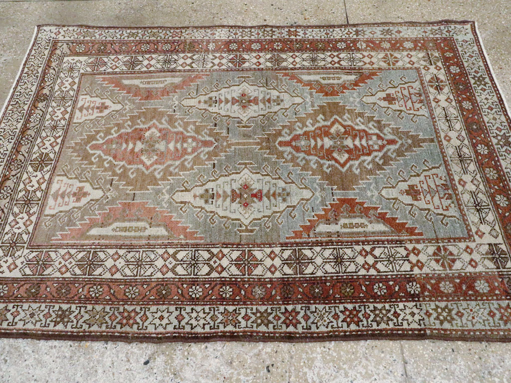 Vintage Persian Malayer Rug (Pair: 1 of 2), No.21114 - Galerie Shabab