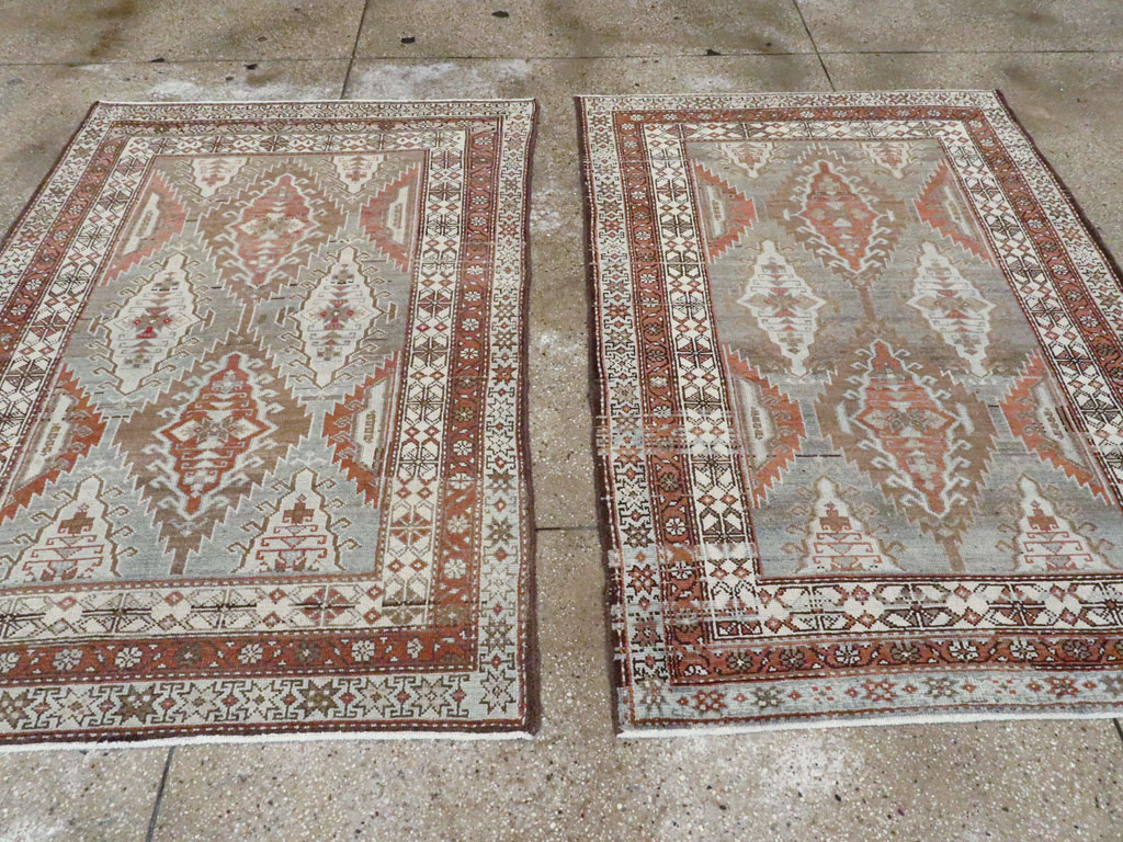 Vintage Persian Malayer Rug (Pair: 1 of 2), No.21114 - Galerie Shabab