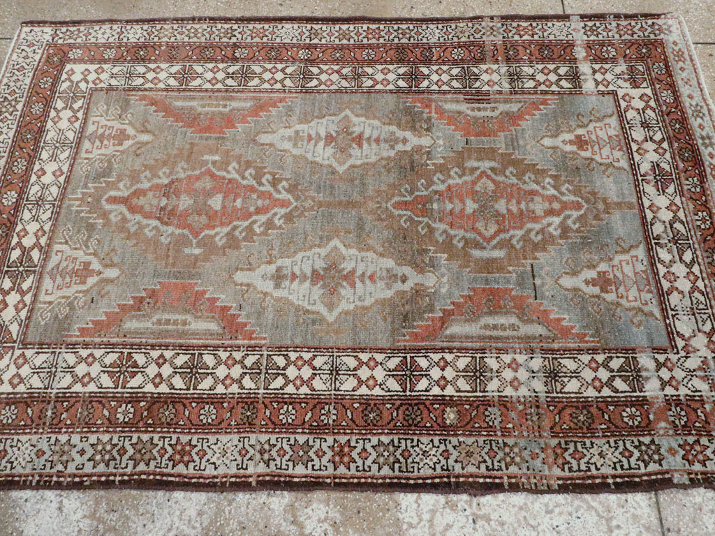 Vintage Persian Malayer Rug (Pair: 2 of 2), No.21115 - Galerie Shabab