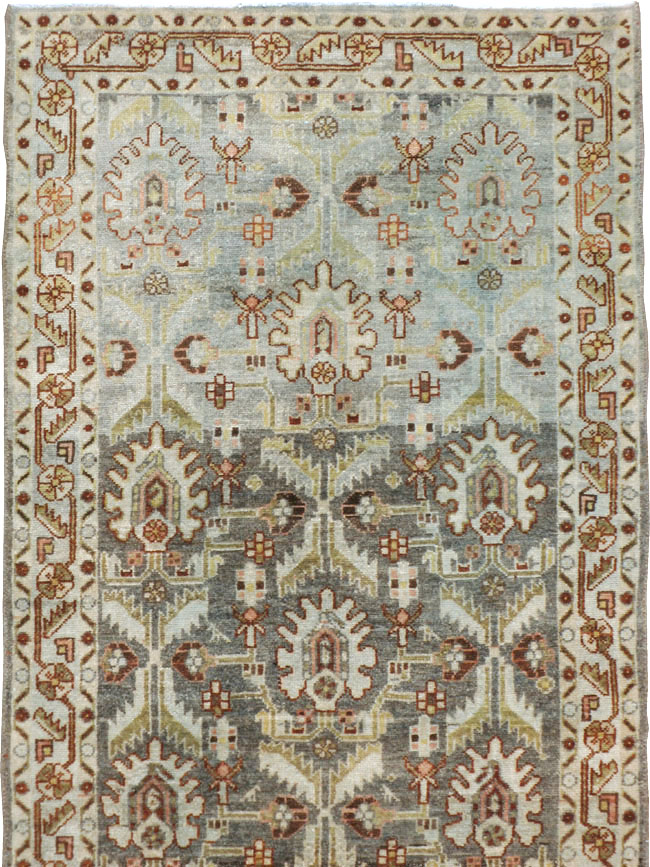 Vintage Persian Malayer Runner, No.21123 - Galerie Shabab