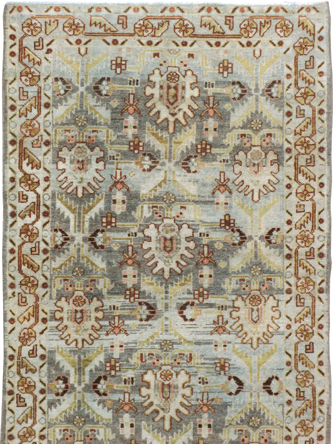 Vintage Persian Malayer Runner, No.21123 - Galerie Shabab