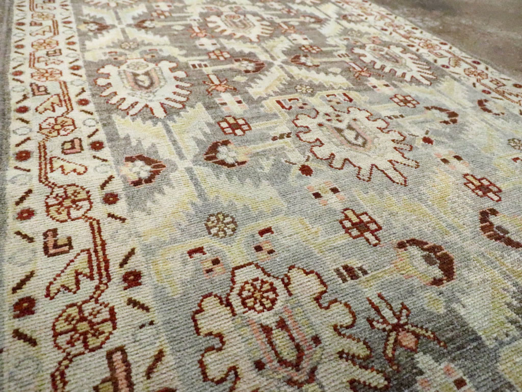Vintage Persian Malayer Runner, No.21123 - Galerie Shabab