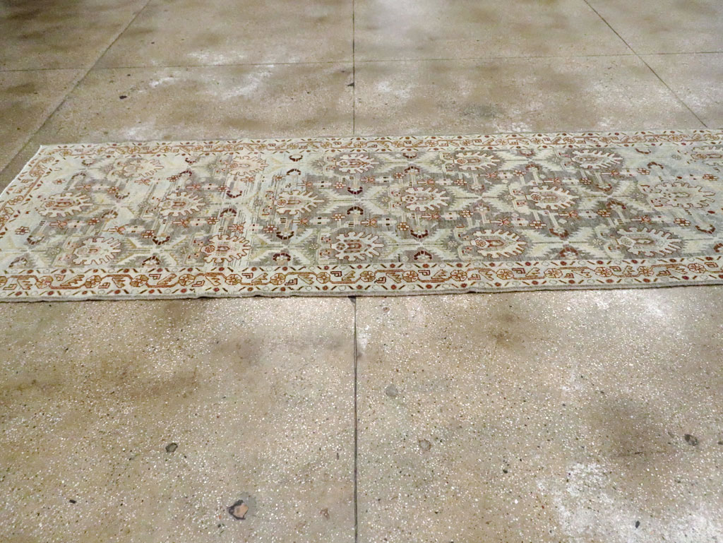 Vintage Persian Malayer Runner, No.21123 - Galerie Shabab