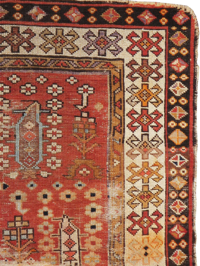 Antique Caucasian Rug, No.21135 - Galerie Shabab