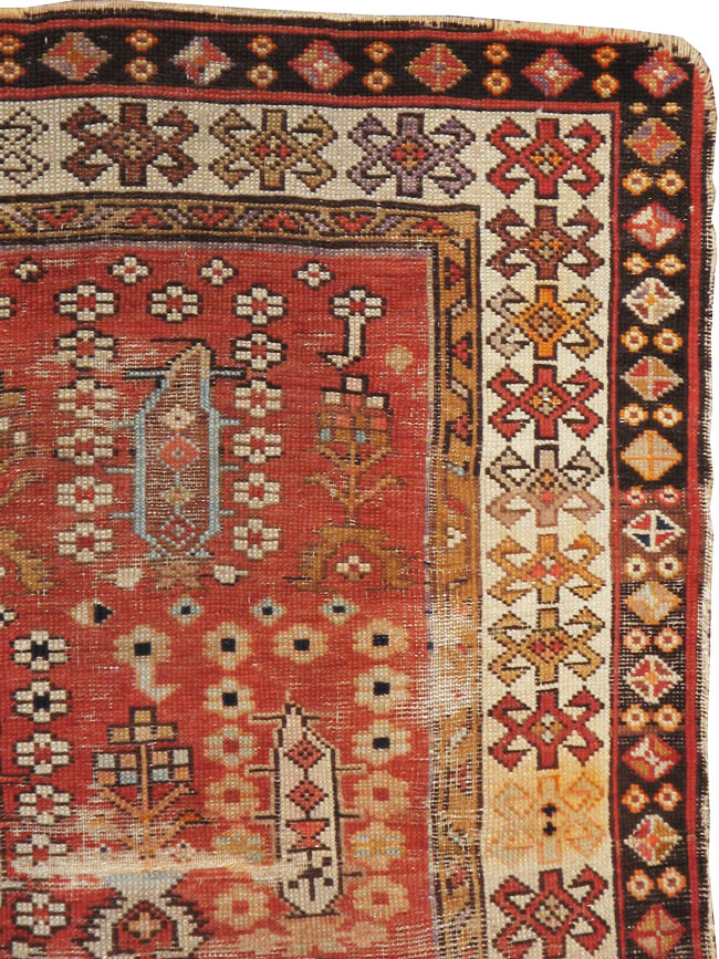 Antique Caucasian Rug, No.21135 - Galerie Shabab