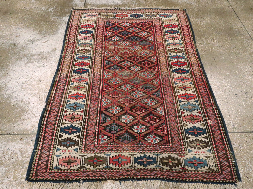 Antique Caucasian Kuba Rug, No.21138 - Galerie Shabab