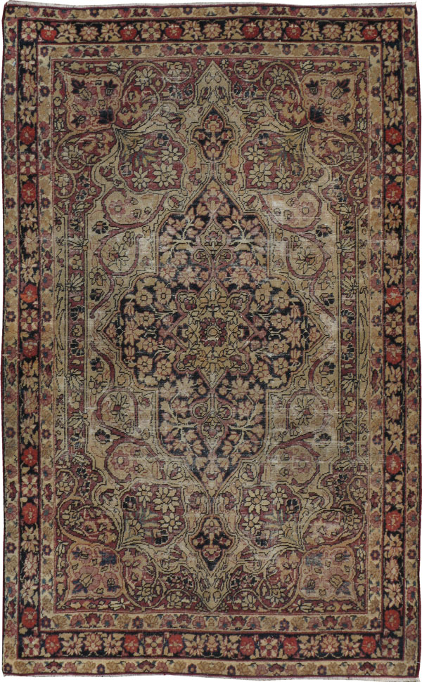 Antique Lavar Kerman Rug, No.21142 - Galerie Shabab