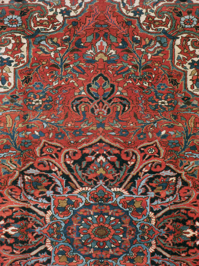 Vintage Persian Heriz Carpet, No.21148 - Galerie Shabab