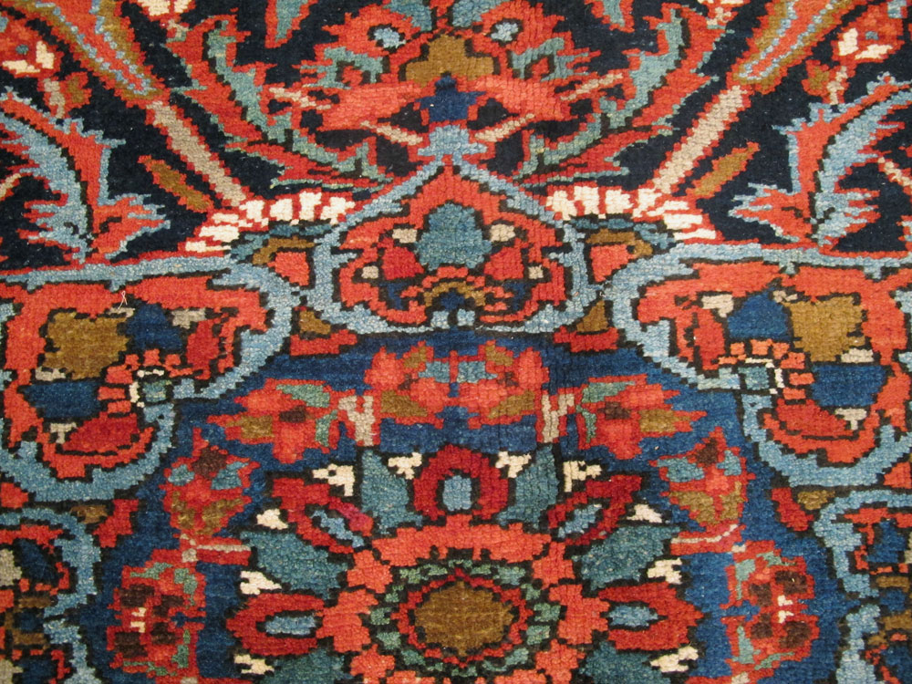 Vintage Persian Heriz Carpet, No.21148 - Galerie Shabab