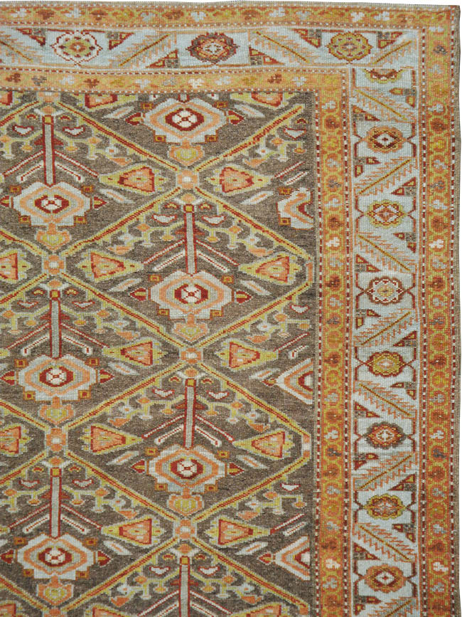 Vintage Persian Malayer Carpet, No.21150 - Galerie Shabab