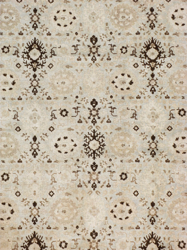 Antique Persian Tabriz Carpet, No.21152 - Galerie Shabab