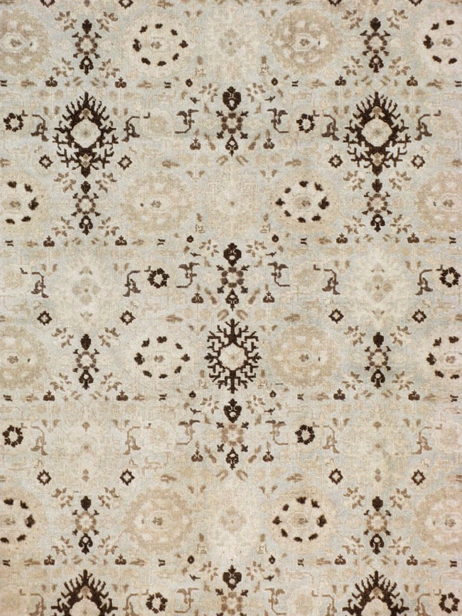Antique Persian Tabriz Carpet, No.21152 - Galerie Shabab