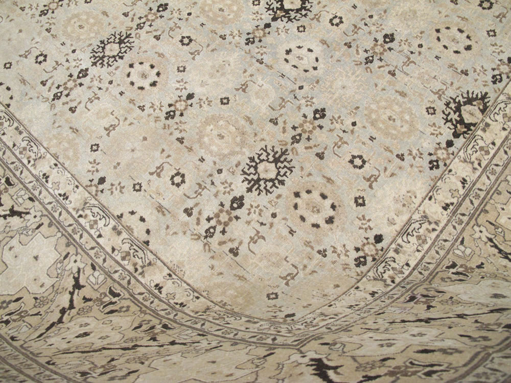 Antique Persian Tabriz Carpet, No.21152 - Galerie Shabab