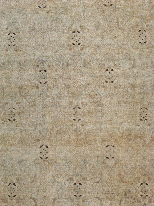 Antique Persian Tabriz Carpet, No.21153 - Galerie Shabab