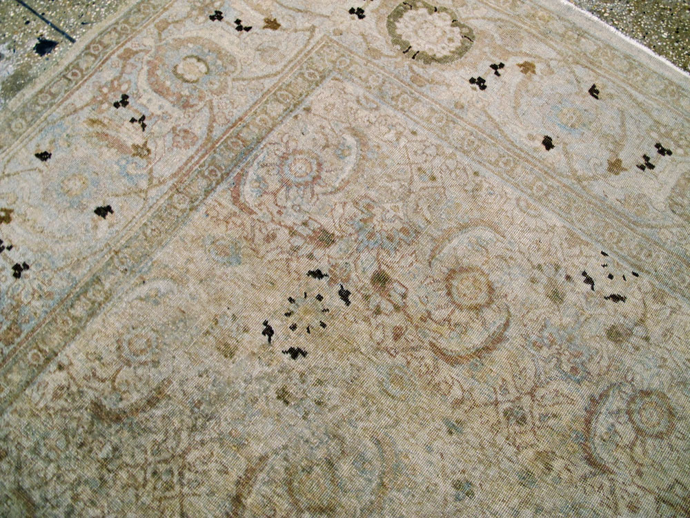 Antique Persian Tabriz Carpet, No.21153 - Galerie Shabab