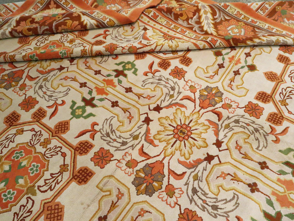 Vintage Spanish Cuenca Oversize Carpet, No.21154 - Galerie Shabab