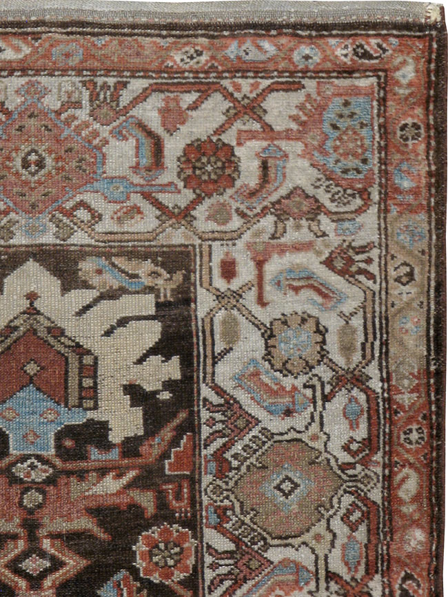 Antique Persian Kurdish Rug, No.21155 - Galerie Shabab