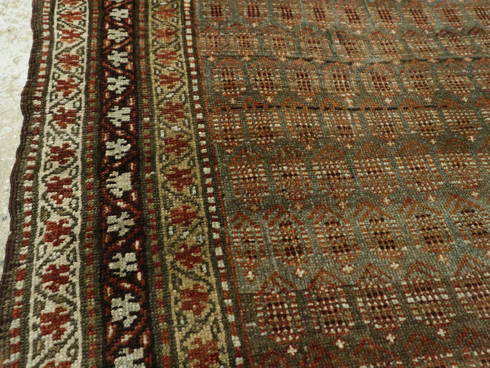 Antique Persian Kurdish Rug, No.21157 - Galerie Shabab
