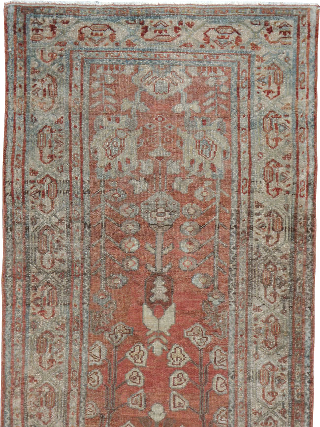 Vintage Persian Malayer Runner, No.21175 - Galerie Shabab