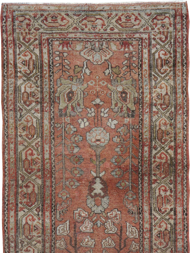 Vintage Persian Malayer Runner, No.21175 - Galerie Shabab