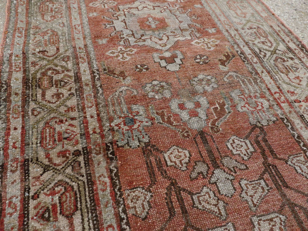 Vintage Persian Malayer Runner, No.21175 - Galerie Shabab