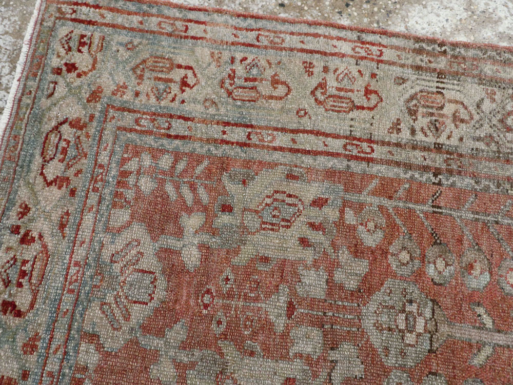 Vintage Persian Malayer Runner, No.21175 - Galerie Shabab