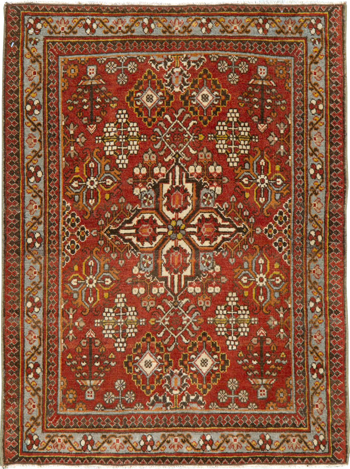 Vintage Persian Joshegan Rug, No.21179 - Galerie Shabab