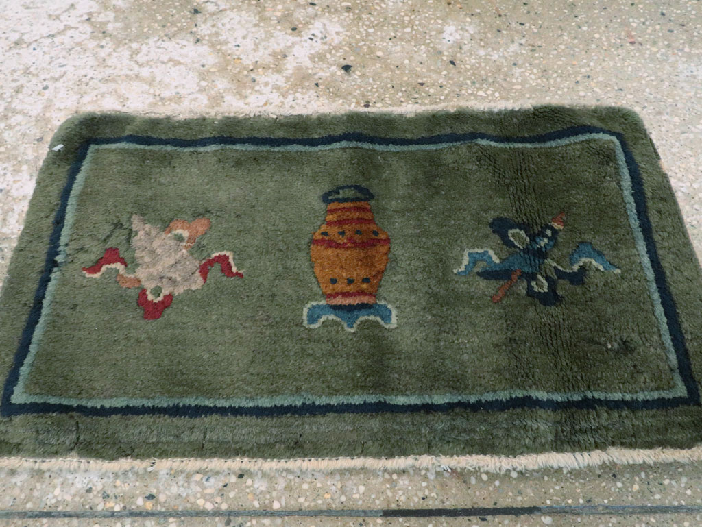 Antique Chinese Peking Rug, No.21182 - Galerie Shabab
