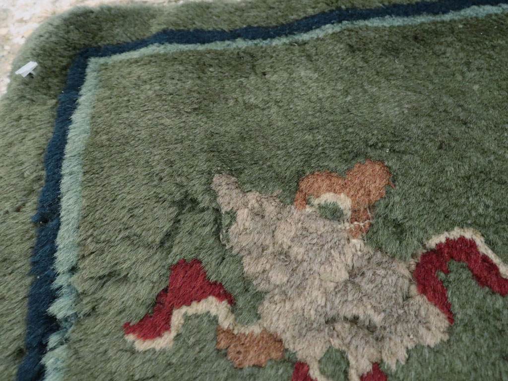 Antique Chinese Peking Rug, No.21182 - Galerie Shabab