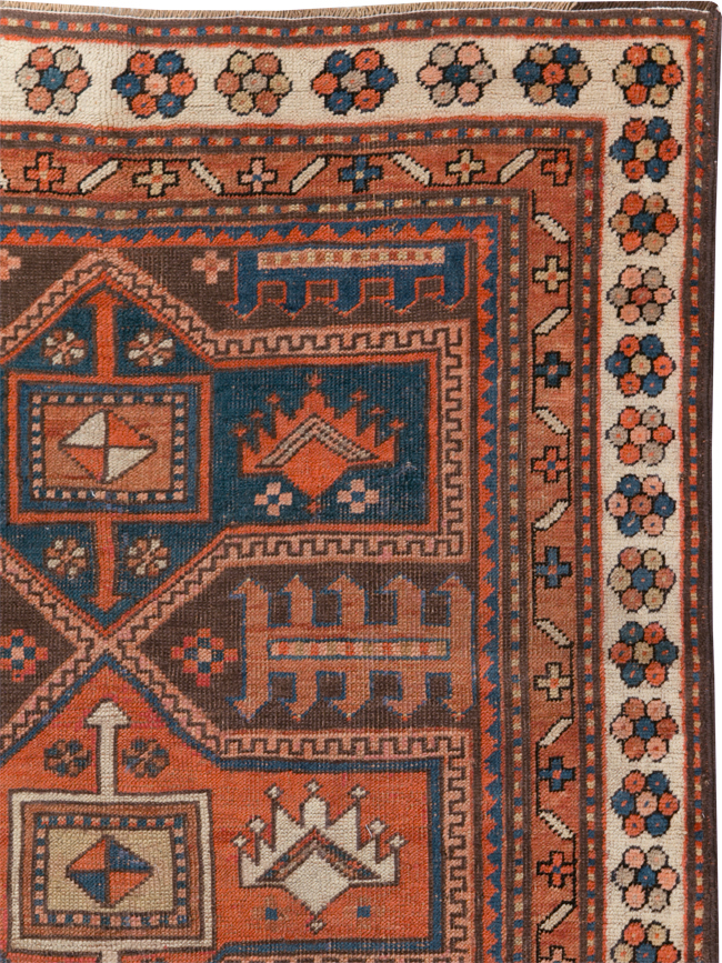 Antique Caucasian Kazak Rug, No.21183 - Galerie Shabab