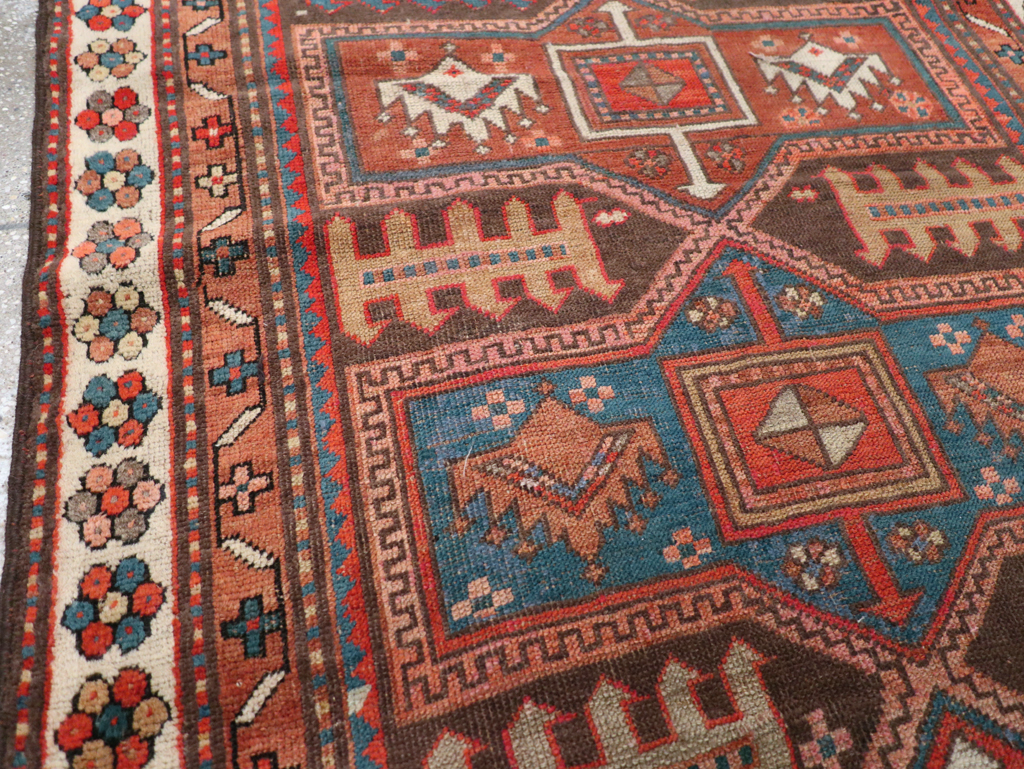 Antique Kazak Rug, No.21183 - Galerie Shabab