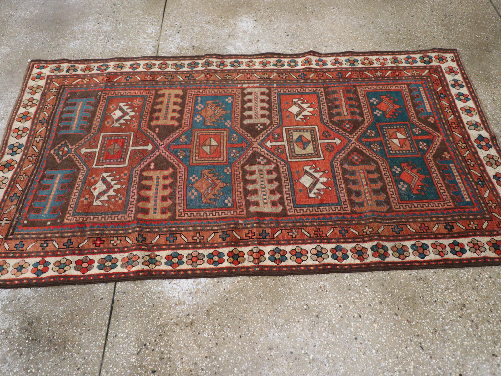Antique Kazak Rug, No.21183 - Galerie Shabab