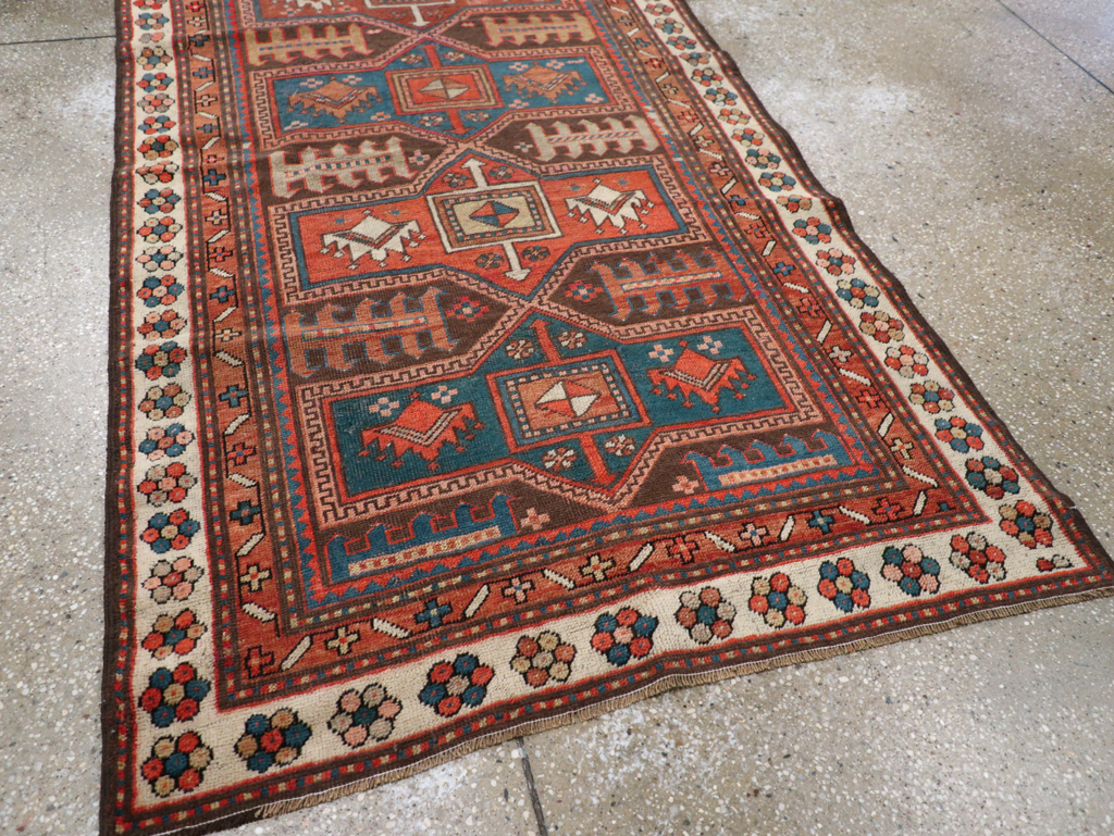 Antique Kazak Rug, No.21183 - Galerie Shabab