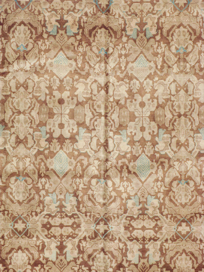 Antique Persian Tabriz Carpet, No.21184 - Galerie Shabab