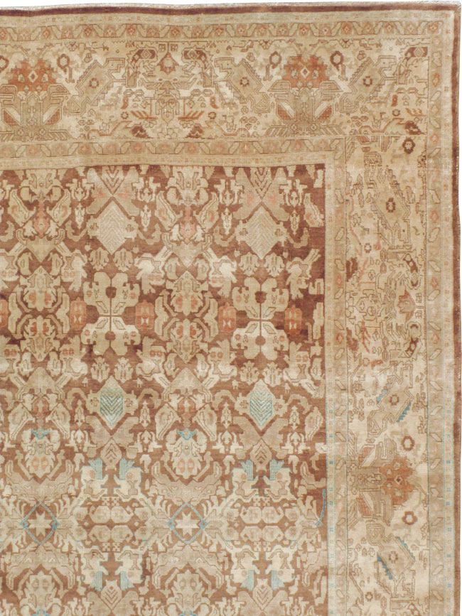 Antique Persian Tabriz Carpet, No.21184 - Galerie Shabab