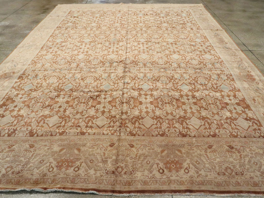 Antique Persian Tabriz Carpet, No.21184 - Galerie Shabab