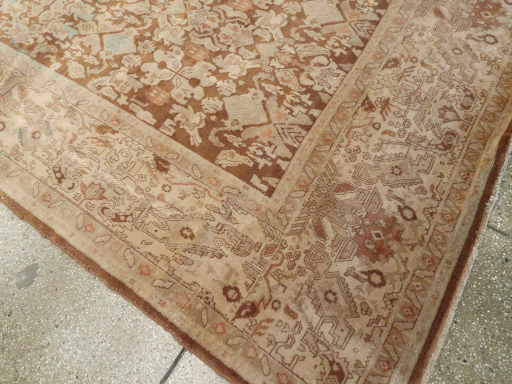 Antique Persian Tabriz Carpet, No.21184 - Galerie Shabab