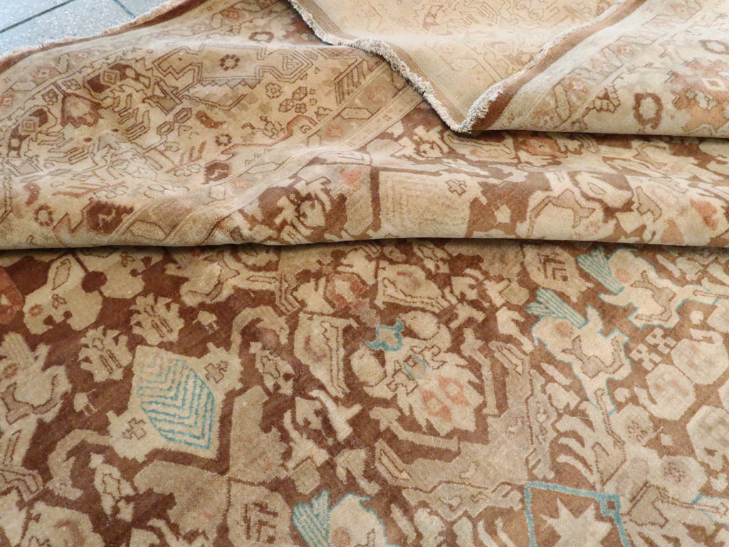 Antique Persian Tabriz Carpet, No.21184 - Galerie Shabab