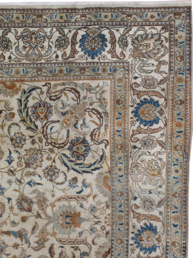 Vintage Persian Tabriz Rug, No.21185 - Galerie Shabab